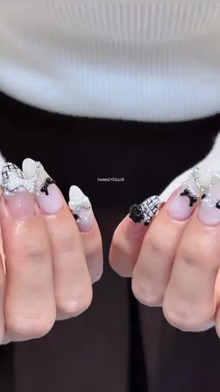 ネイル 🩰ミキ/韓国♡ 大人girlyネイルのネイルデザイン