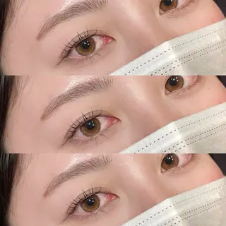 マツエク・マツパ 🤎韓国ヘア ベージュ まゆか🤎のヘアスタイル