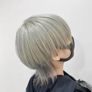 ショート カラー マンツーマン女性 美容師 奏のヘアスタイル