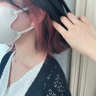 カラー 🍪ﾖｼｲﾊﾙﾈ🍪 ﾗﾍﾞﾝﾀﾞｰｶﾗｰのヘアスタイル