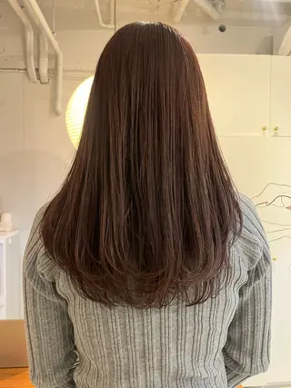 セミロング 横浜美容室LINE /古賀紅音のヘアスタイル