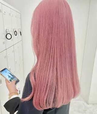 ロング カラー 大人っぽ韓国🤍ブリ ーチ/mitsukiのヘアスタイル