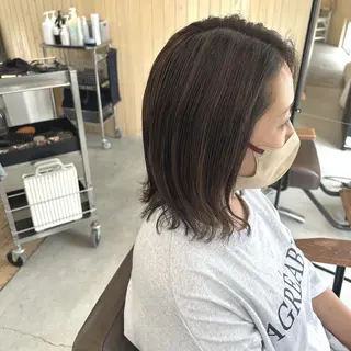 ミディアム 綿貫 美雪のヘアスタイル