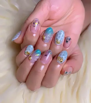 ネイル 菅野 愛花のネイルデザイン