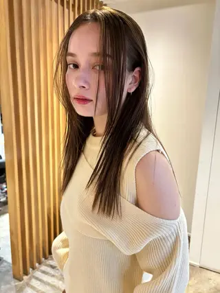 カラー 薄井 稜太のヘアスタイル