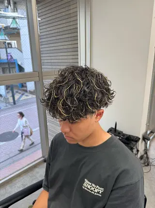 メンズ メンズ特化【韓国系】 RIOのヘアスタイル
