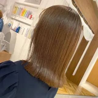 ミディアム 髪質改善特化 安東駿介のヘアスタイル