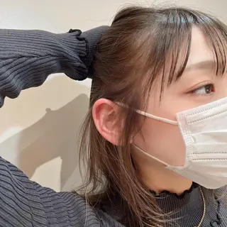 ミディアム パーソナルカラー lapiax阿部のヘアスタイル
