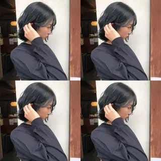 ショート カラー あさだ しゅうたろうのヘアスタイル