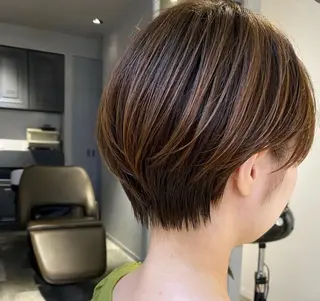 ショート 表参道レイヤー Kinoのヘアスタイル