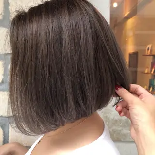 ミディアム カラー emme エミィ/立川のヘアスタイル