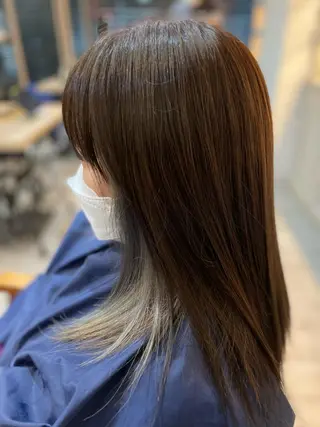 ロング カラー 柏/春日竜次 /髪質改善縮毛矯正のヘアスタイル