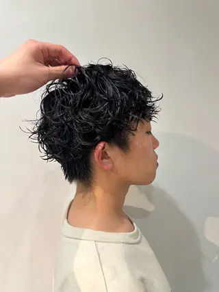 パーマ メンズ 渋谷　無料カット /コウシロウのヘアスタイル