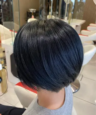 ショート カラー 星野 聖也のヘアスタイル