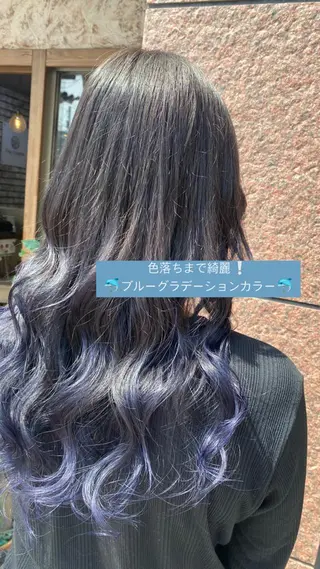 ロング ♡🎀垢抜け透明感 カラーaomi🐇♡のヘアスタイル