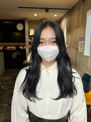 ロング yoshihara yuukiのヘアスタイル