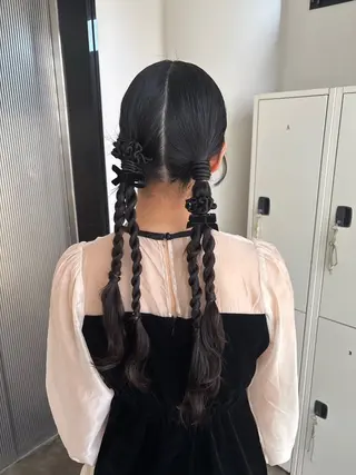 ヘアアレンジ 琉花/髪質改善 /レイヤーカットのヘアスタイル