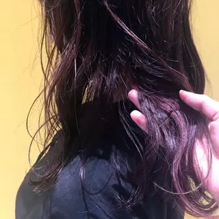 ロング カラー sano sayakaのヘアスタイル