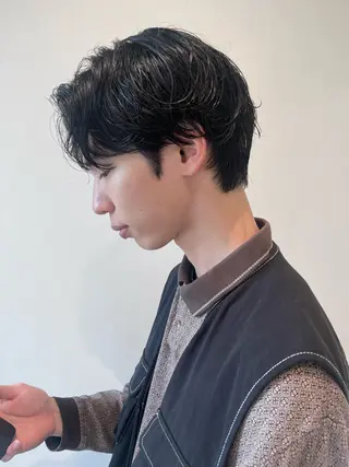 ショート パーマ メンズ STYLE 茅ヶ崎店のヘアスタイル