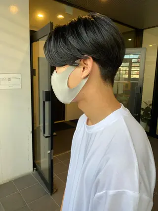 ショート カラー パーマ ヘアアレンジ メンズ キッズ ネイル マツエク・マツパ 🫧umu.🫧韓国 /レイヤー/ハッシュのヘアスタイル