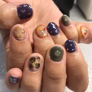 ネイル 菊地 里沙のネイルデザイン