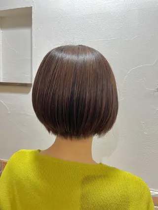 ショート 🦋透明感 艶カラー Rie🦋のヘアスタイル