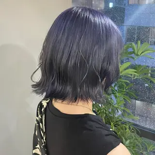 ミディアム ♡透明感/艶カラー/ M a I ♡のヘアスタイル