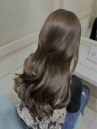 ロング カラー 🟠髪質改善縮毛矯正 YUTO🟠のヘアスタイル
