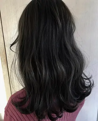 セミロング カラー 中塚 義人のヘアスタイル