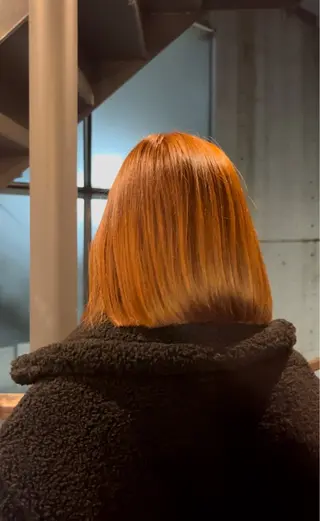 カラー AYANE ◝✩韓国ヘアのヘアスタイル