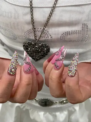 ネイル 渋谷ネイル🎀 ギャル/海外ネイルのネイルデザイン