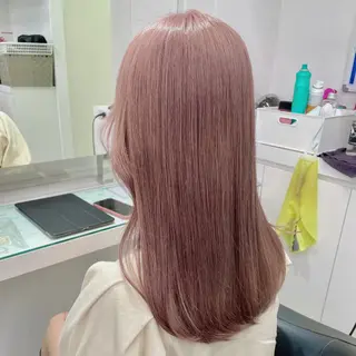 セミロング カラー 🩷暖色カラー🩷 BONのヘアスタイル