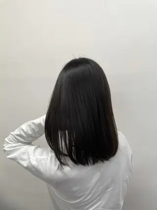 ミディアム カラー ヘアアレンジ 透明感×韓流ハイ トーン🫧RYUTAのヘアスタイル