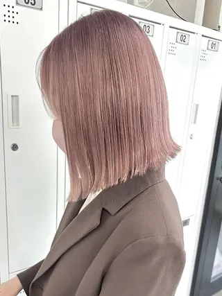 ショート すずか ／艶感カラー🪽🫧のヘアスタイル