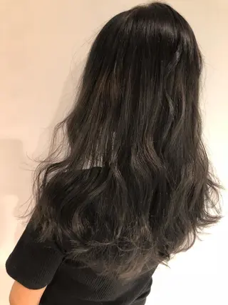 ロング カラー scene. haraのヘアスタイル