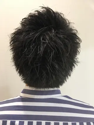 メンズ NYNY四條畷店 森 亮人のヘアスタイル