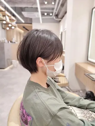ショート 【似合わせ・レイヤー ・パーマ】海気のヘアスタイル