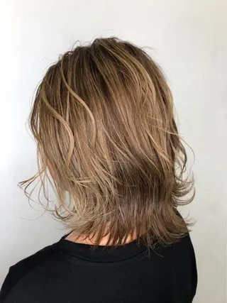 ミディアム カラー ヘアアレンジ カットモデル募集中！ 大月竜斗のヘアスタイル