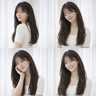 ロング ♦️髪質改善縮毛矯正 美髪💍谷口克也♦️のヘアスタイル