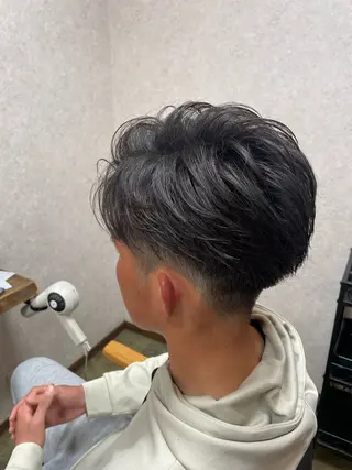 ショート メンズ 三川 啓英 / 縮毛矯正/髪質改善のヘアスタイル