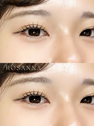 マツエク・マツパ ROSANNA Watanabeのマツエク・マツパデザイン