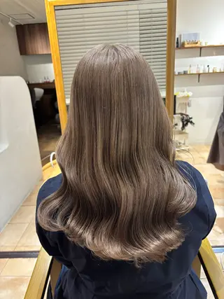 セミロング カラー 🌈透明感カラー🌈 🌟吉田祐介🌟のヘアスタイル
