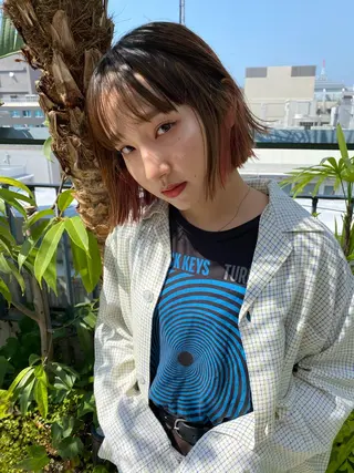 ショート Pia ツボイ ケイタのヘアスタイル