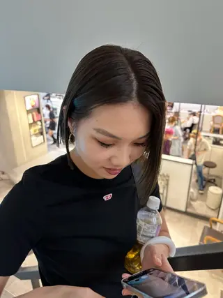 ショート カラー ヘアアレンジ ハイトーン特化 pepe🎀のヘアスタイル