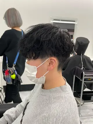 ショート カラー パーマ ヘアアレンジ メンズ 🔷横浜/メンズ TAKUMI🔷のヘアスタイル