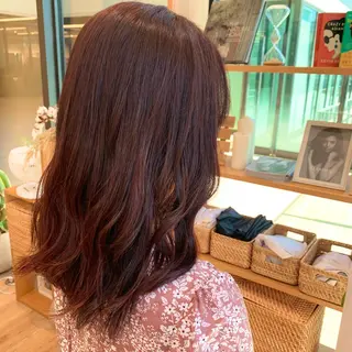 カラー ️🫧レイヤーカット 銀座/れいか️️🫧のヘアスタイル