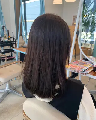 ミディアム カラー 北川 拓也のヘアスタイル