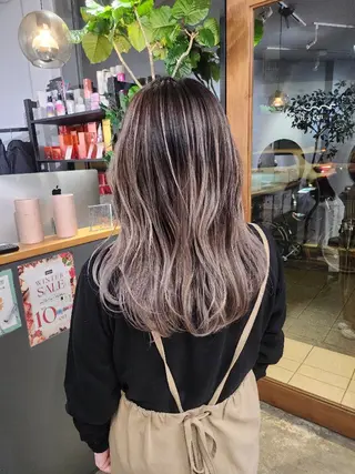 セミロング 金田 拓也のヘアスタイル