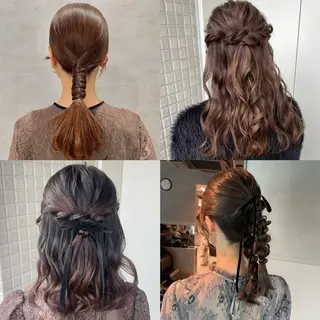 ヘアアレンジ 透明感カラー🪽¦ 銀座¦Rimiのヘアスタイル