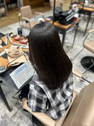 セミロング 志波 珠音のヘアスタイル
